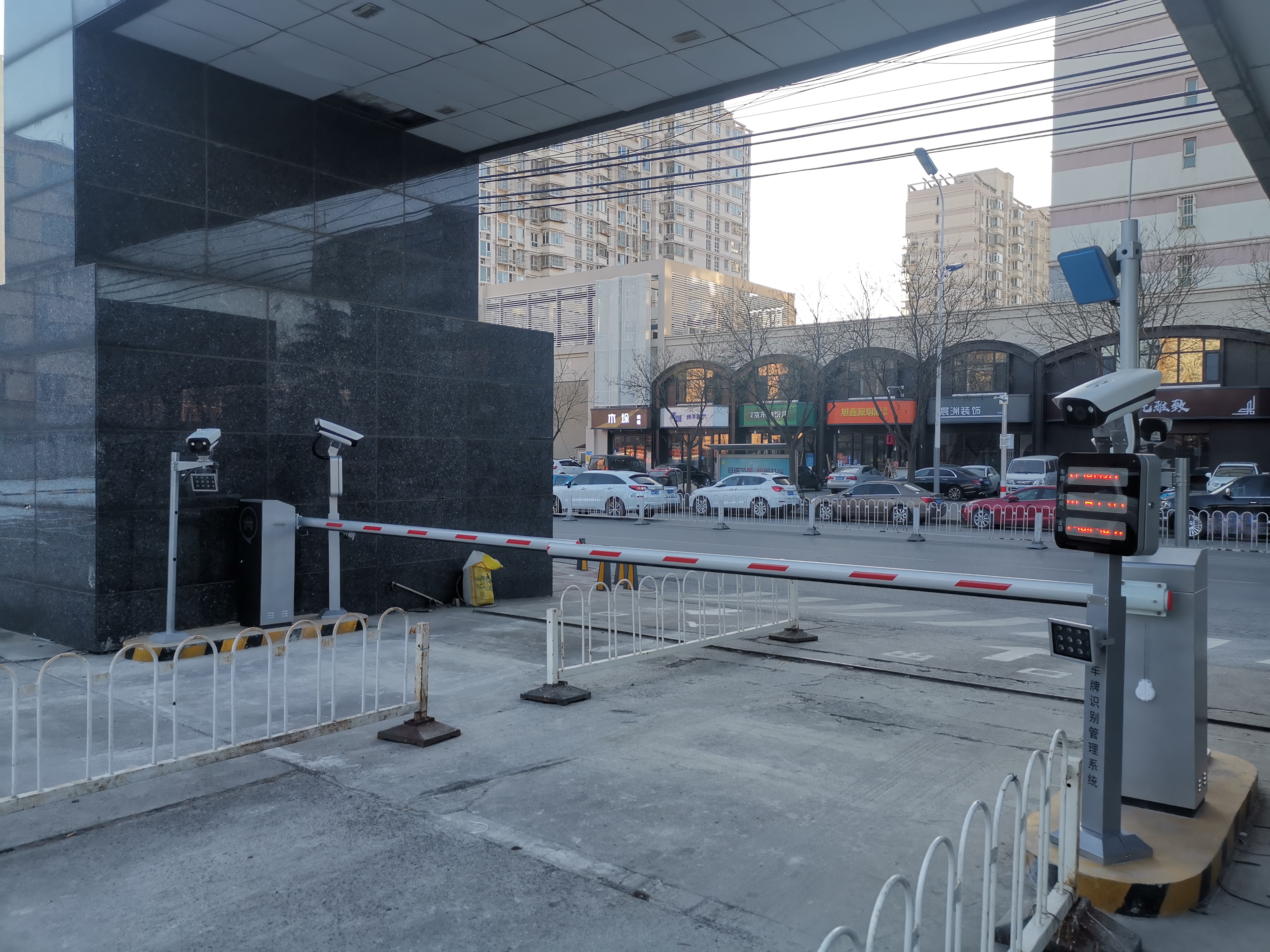 中建一局培训中心etc停车场